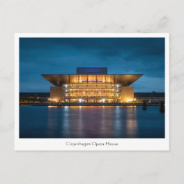 Cartão Postal Opera House de Copenhaga