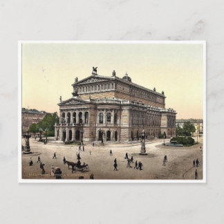 Cartão Postal Opera House, Frankfort on Main (ou seja, Frankfurt