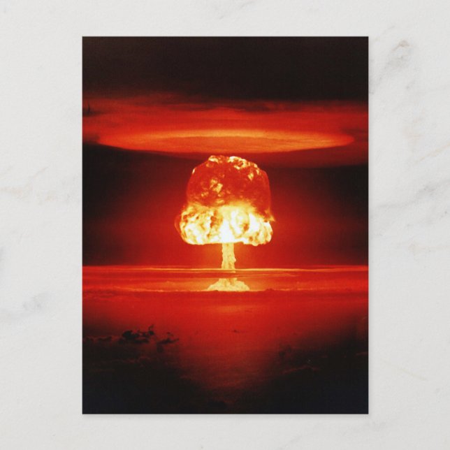 Cartão Postal Operação Castelo 11 Megaton ROMEO Event Atomic (Frente)