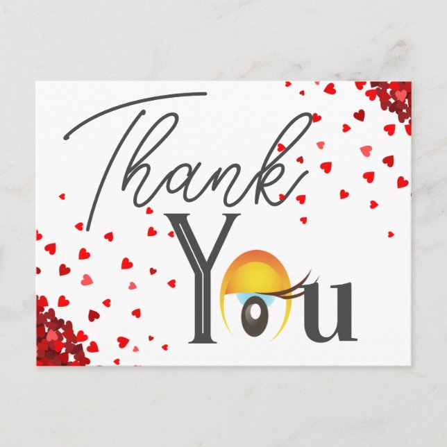 Cartão Postal operação maravilhosa de lentes oculares (Frente)