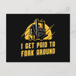 Cartão Postal Operador De Elevação Que Recebo Para Percorrer C