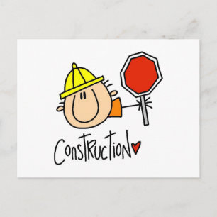Cartão Postal Operário da Construção