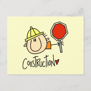 Cartão Postal Operário da Construção