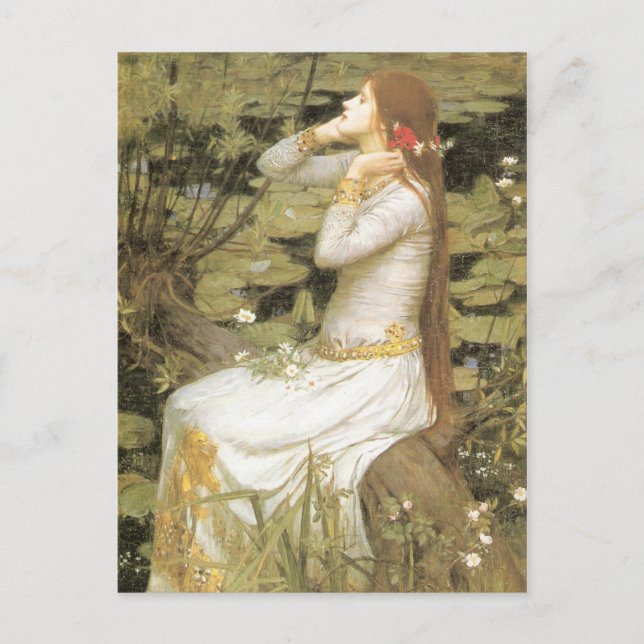 Cartão Postal Ophelia (Frente)
