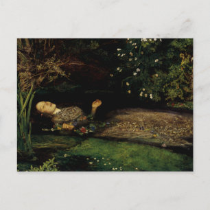 Cartão Postal Ophelia