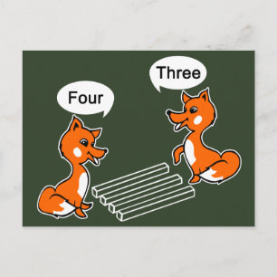 Cartão Postal Óptica ilusão em verde