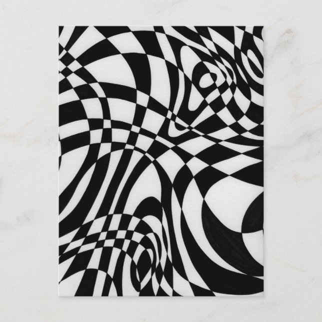 Cartão Postal Óptica nº 1 de Michael Moffa c1991 (Frente)