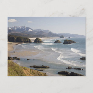 Cartão Postal OR, Oregon Coast, Ecola State Park, Crescent
