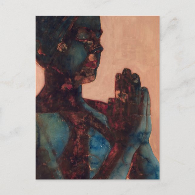 Cartão Postal Oração Indiana (Frente)