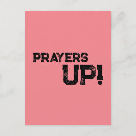 Cartão Postal Orações A Cima Pêssego