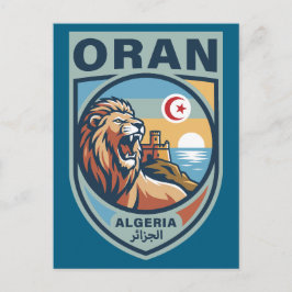Cartão Postal Oran Algeria North Africa