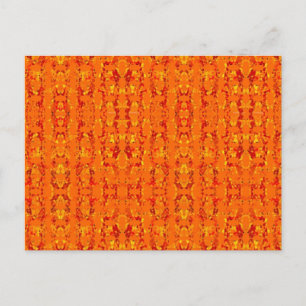 Cartão Postal Orange Aztek