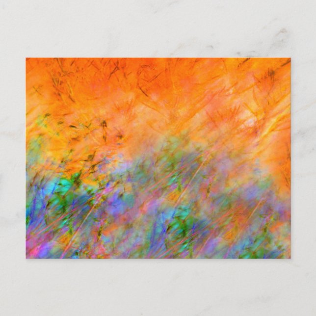 Cartão Postal Orange Dreamscape (Frente)