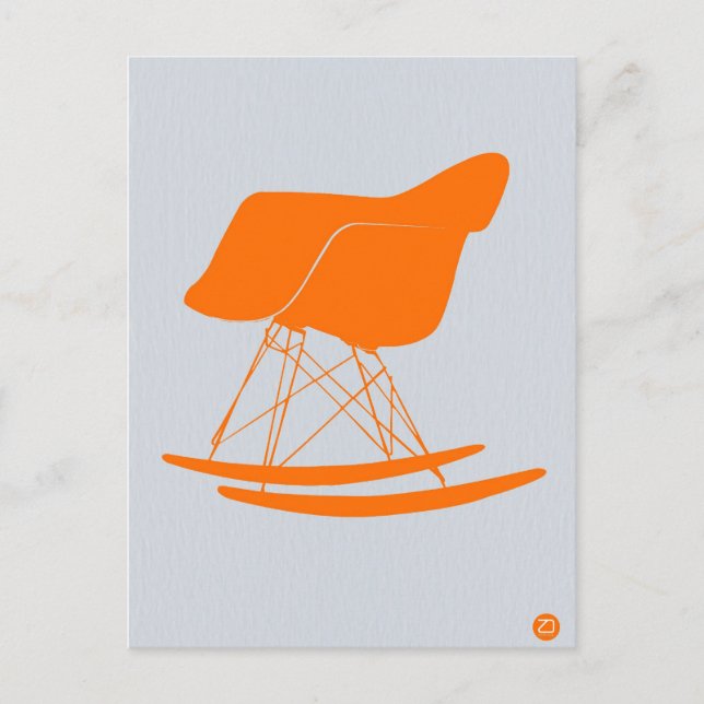 Cartão Postal Orange Eames (Frente)