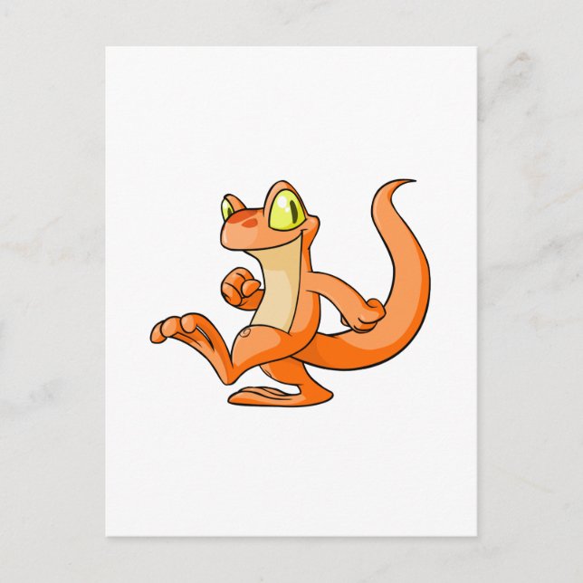 Cartão Postal Orange Techo em busca (Frente)