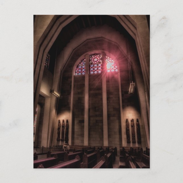 Cartão Postal Oratório de Joseph, Montreal, Quebec (Frente)