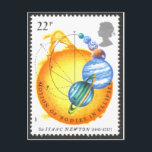 Cartão Postal Órbitas de Newton<br><div class="desc">Isaac Newton Isaac Newton (4 de janeiro de 1643 a 31 de março de 1727) é creditado por introduzir a ideia de que o movimento de objetos nos céus, como planetas, o Sol e a Lua, e o movimento de objetos no solo, como bolas de canhão e maçãs caindo, poderiam...</div>