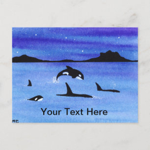 Cartão Postal Orca