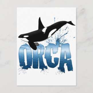CARTÃO POSTAL ORCA