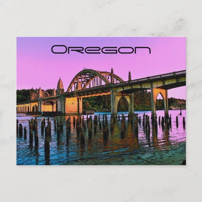 Cartão postal Oregon (Frente)