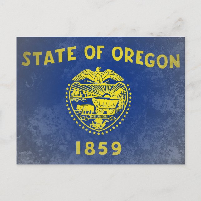 Cartão Postal Oregon (Frente)