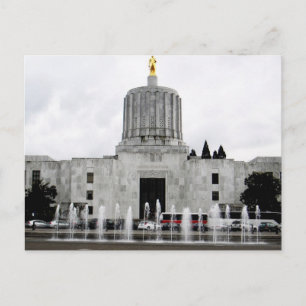 Cartão Postal Oregon Capitol