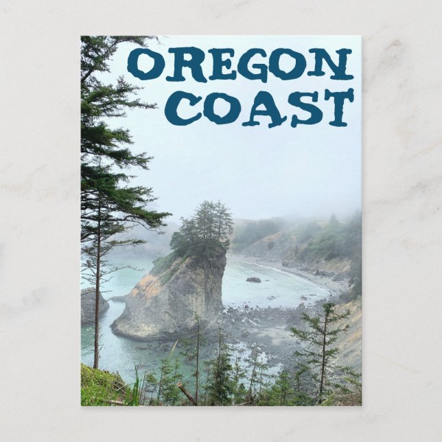 Cartão Postal Oregon Coast Boardman Coggy Overlook (Frente)