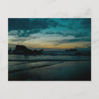 Cartão Postal Oregon Coast Sunset 02