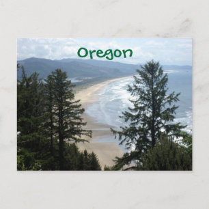 Cartão Postal Oregon Costa