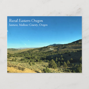Cartão Postal Oregon Rural, Juntura, Condado de Malheur, Oregon