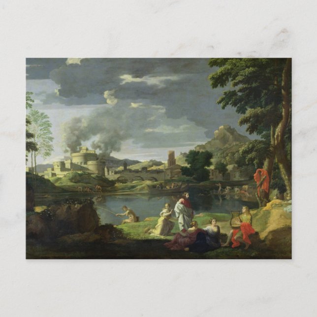 Cartão Postal Orfeus e Eurídice 2 (Frente)