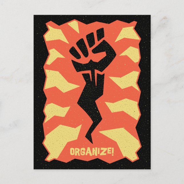 Cartão Postal Organizar (Frente)