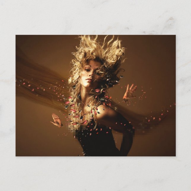 Cartão Postal Orgasme (Frente)