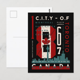 Cartão Postal Orgulho Canadense: Coordenadas da Cidade e Legado
