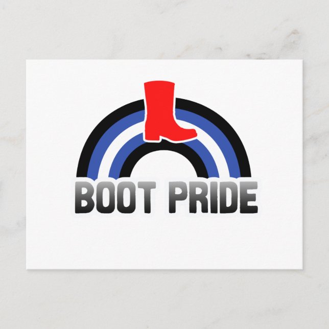 Cartão Postal Orgulho da Bota (Frente)