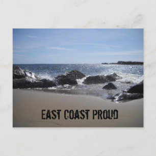 Cartão Postal Orgulho da Costa Leste - Cartão-postal Praia / Roc