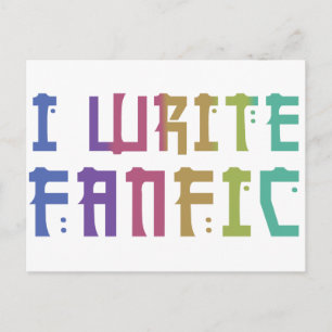 Cartão Postal Orgulho de Fanfic