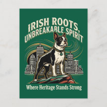 Orgulho do Patrimônio Irlandês do Boston Terrier