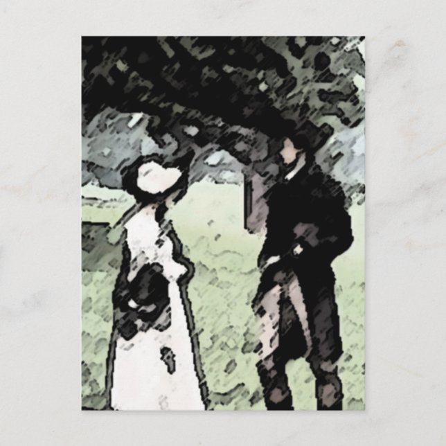 Cartão Postal Orgulho e Preconceito (Frente)