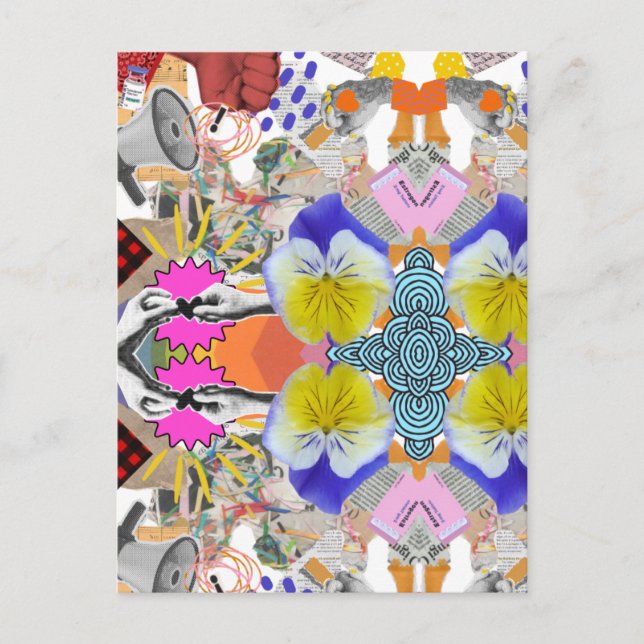 Cartão Postal orgulho estranho (Frente)