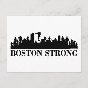 Cartão Postal Orgulho Forte de Boston