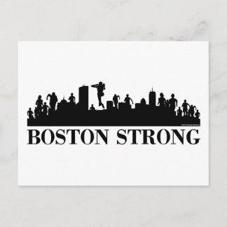 Cartão Postal Orgulho Forte de Boston