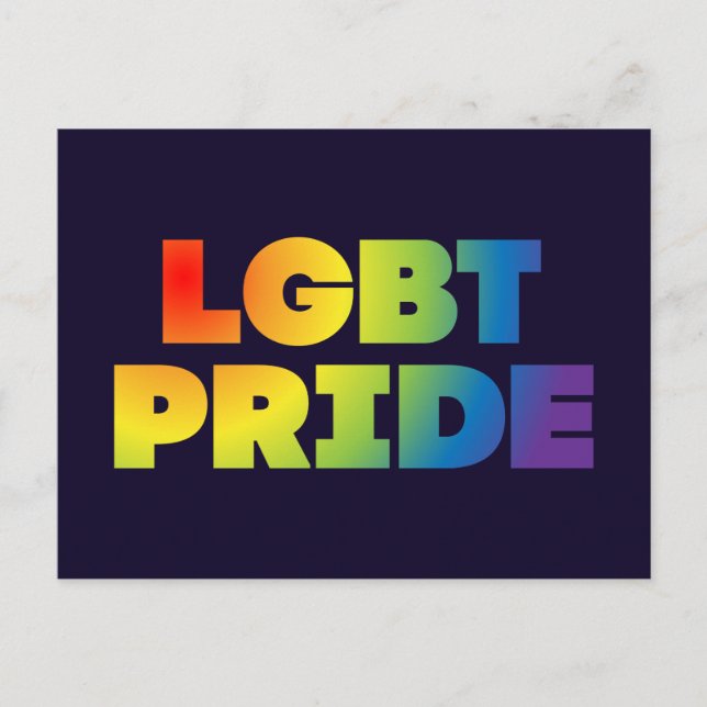 CARTÃO POSTAL ORGULHO LGBT (Frente)