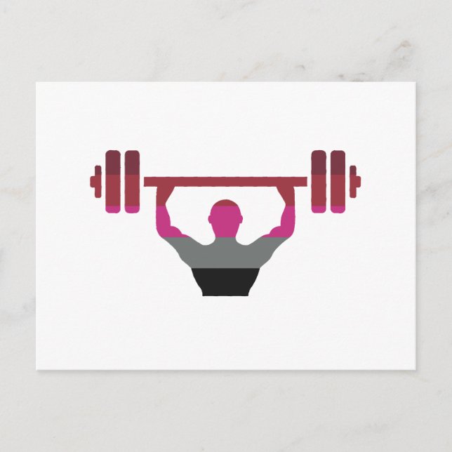 Cartão Postal Orgulho Muscular (Frente)