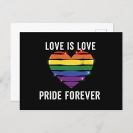 Cartão Postal 'Orgulho - O amor é o amor''