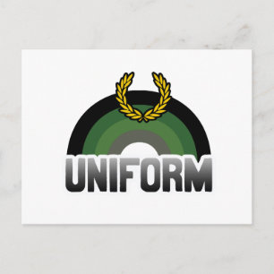 Cartão Postal Orgulho Uniforme