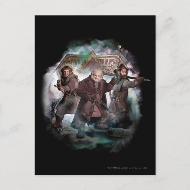 Cartão Postal Ori, Dori e Nori (Frente)