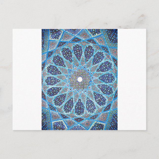 Cartão Postal Orient azul (Frente)