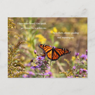 Cartão Postal Orientação divina