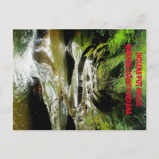 Cartão Postal Orifícios do Pote de Indiana